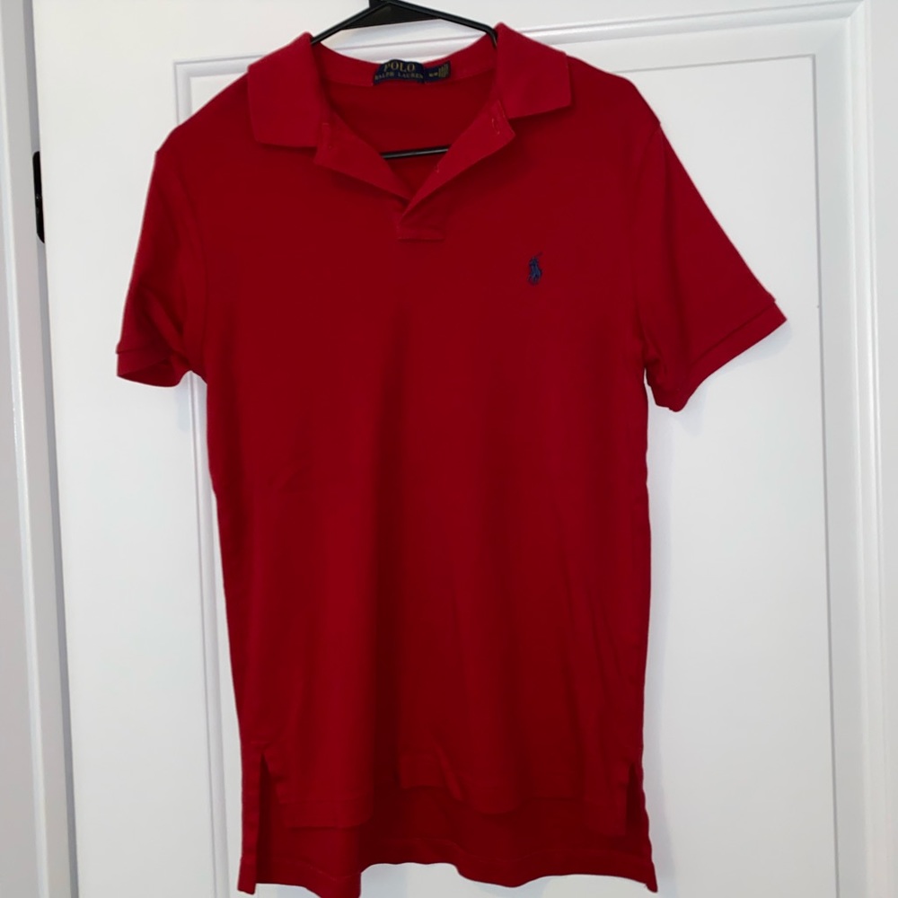 Polo Ralph Lauren Red short sleeve Polo size Med